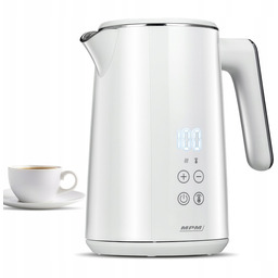 Czajnik elektryczny z regulacją temperatury Mpm MCZ-120 biały