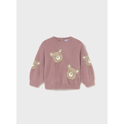 Sweter moherowy misie Mayoral Roz: 86cm
