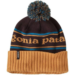 Patagonia Powder Town Beanie Park Stripe: Suszone mango