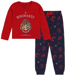 Harry Potter Dziewczęca piżama z długimi spodniami, długi