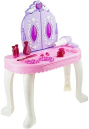 Toaletka dla dziewczynki z pianinkiem lustro pianino suszarka