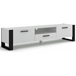 Elior Szafka RTV biały mat 200 B6-A56