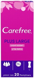 Plus Large wkładki higieniczne Light Scent 20szt.