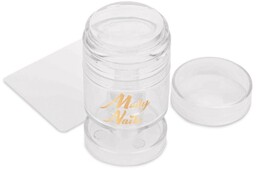 Stempel stempelek silikonowy do blaszek Molly Nails