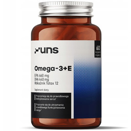 UNS Omega-3+E 60caps