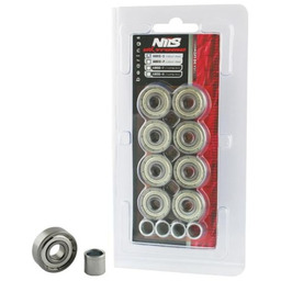 ŁOŻYSKA (8 szt.) ABEC-5 CARBON NILS EXTREME