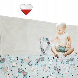 Mata do przewijania JEDNOROŻCE MIĘTOWE Mata Wielorazowa NappiMe