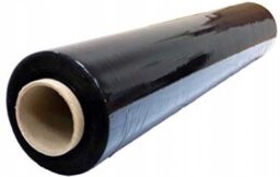 Folia STRETCH czarna 1,5kg 23mic - 6rolek