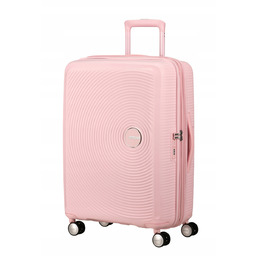 Walizka średnia American Tourister Soundbox 67 cm różowa