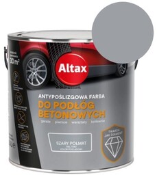 ALTAX Antypoślizgowa farba do podłóg betonowych szary półmat