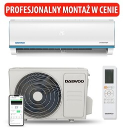 DAEWOO Klimatyzator Split, Pompa ciepła powietrze - powietrze