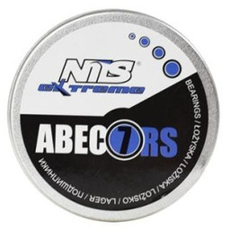 ŁOŻYSKA (8szt.) OPAK. METAL ABEC-7 RS NIEBIESKI CARBON