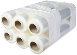 Folia STRETCH transparent 1,5kg 23mic - 6 rolek