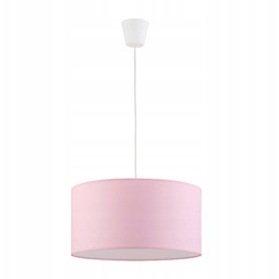 Tk Lighting Lampa wisząca Rondo Kids różowa/biała