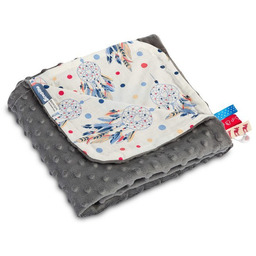 Sensillo LEKKI KOCYK MINKY 75 x 100 GRAFIT