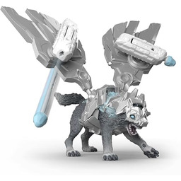 schleich ELDRADOR Lodowy Wilk 42815 14 elementów Zestaw