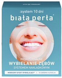 BIAŁA PERŁA System wybielający zęby w 10 dni