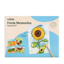 AQUAPAINT - GOSPODARSTWO, obrazki do malowania wodą, relish.