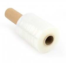 Folia STRETCH 23mic transparent Mini wrap 10cm +