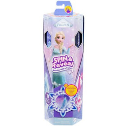 DISNEY FROZEN Lalka Kraina Lodu Elsa Zakręć