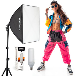Panolux  Lampa SOFTBOX 60x60 85W LED