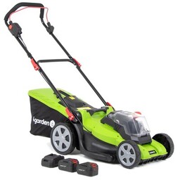 4GARDEN Kosiarka akumulatorowa AM3822S, 38 cm, 4 Ah,