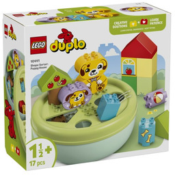 LEGO Duplo My First sorter kształtów Dom Szczeniaczków