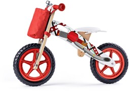 Woody Motocykl biegowy, czerwony