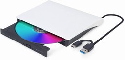 GEMBIRD ZEWNĘTRZNA NAGRYWARKA DVD 8X, CD 24X USB