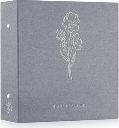 ALBUM FOTOGRAFICZNY NA ZDJĘCIA LNIANY 600 KIESZENI 11,5