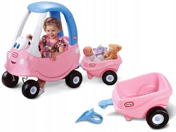 Little Tikes Cozy Coupe Przyczepka Do Samochodów Różowa