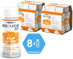 Resource 2.0 smak morelowy, 4 x 200 ml