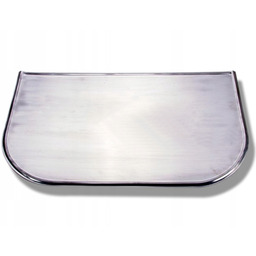 blacha przed kominek stal nierdzewna 100x60cm