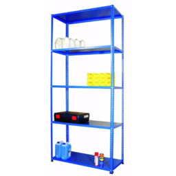 Regał magazynowy 2500x950x300 - 5 półkowy lekki R-1-05-02