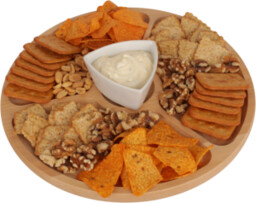 Deska drewniana trzy-komorowa obrotowa