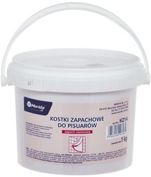 Kostki zapachowe do pisuarów Merida 1 kg różowe