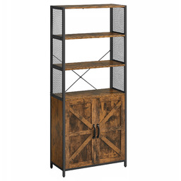Kredens rustykalny loftowy industrialny stojąca szafka regał