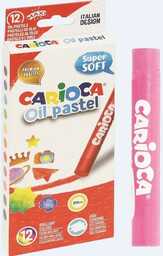 Pastele olejne 12 kolorów CARIOCA SUPER SOFT /170-2441/