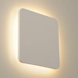 SLV Plastra LED kinkiet z gipsu kątowy 30x30cm