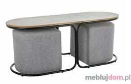 Ława DUAL z pufami Signal