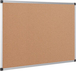 Tablica korkowa, 1200 x 900 mm, anodowana rama
