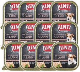 RINTI Feinest Poultry Pure&Lamb 12x150 g Mokra karma