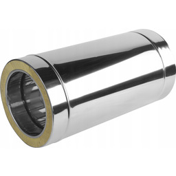 Rura żaroodporna izolowana Fi 120/180 0,5 mb komin