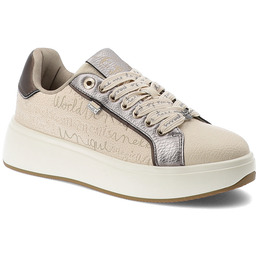 Anekke Białe Sneakersy Sportowe Obuwie Damskie