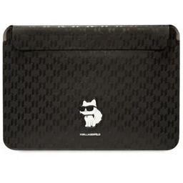 Karl Lagerfeld Saffiano Monogram Choupette 14" Czarny Etui