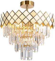 MILAGRO ML8891 CARISMA GOLD Lampa sufitowa 9xE14