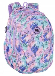 Plecak coolpack młodzieżowy flamingi fioletowe czterykomory szkolny maui