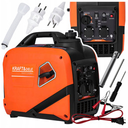 Cichy Agregat Inwertorowy Eko Prądotwórczy 2,6 kW Generator