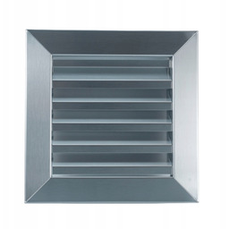 Kratka wentylacyjna metalowa inox 12,5x12,5 Polska