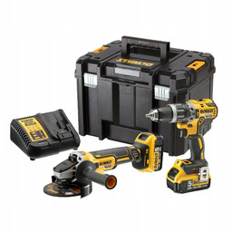 Zestaw wkrętarka DCD796 szlifierka DCG405 DeWALT DCK2080P2T 2x5Ah